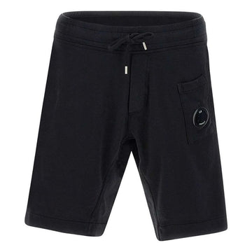 CP COMPANY CP 23SS レンズ ワッペン トレーニング ショートパンツ ブラック 14CMSB134A 002246G 999 47424316 [P]