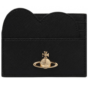 VIVIENNE WESTWOOD Herz-Kartenetui Schwarz 54030008W S000B N402 153208968 [P]