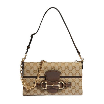 GUCCI Horsebit Listrato Medium Schultertasche A006KQ FAGGX 9651 158172419 [P]