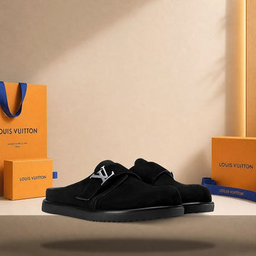 LOUIS VUITTON イージーミュール ブラック 158173094 [P]