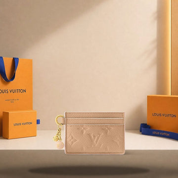 Louis Vuitton Charms Card Holder Hazelnut Brown M28995 158173248 [P]