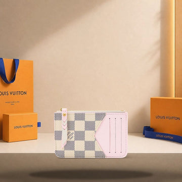 Louis Vuitton Romy Card Holder Damier Azure/Light Blossom/Cream N40922 158173256 [P]