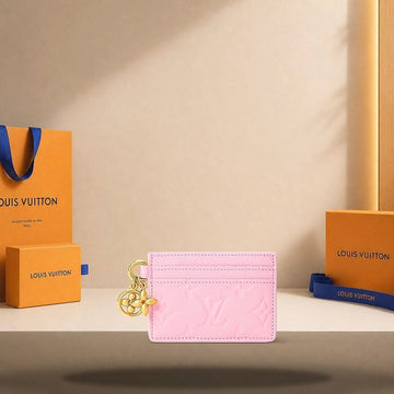 LOUIS VUITTON LV Charms Kartenhalter Konfetti Rosa M27888 158173261 [P]
