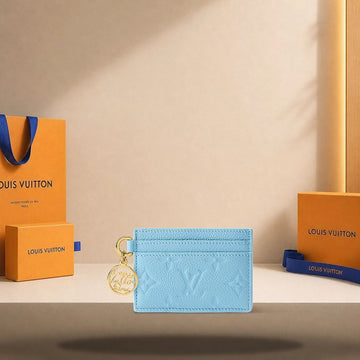 LOUIS VUITTON カードホルダー グレープブルー M27485 158173268 [P]