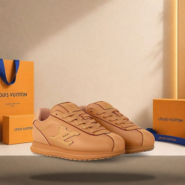 LOUIS VUITTON Buttersoft Sneakers Beige 158173449 [P]
