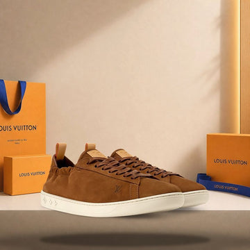 LOUIS VUITTON Weiche Sneakers in Kognacbraun 158173483 [P]