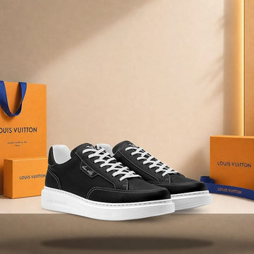 LOUIS VUITTON Beverly Hills Sneaker Schwarz 158173493 [P]