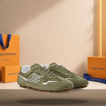 Louis Vuitton Rally Sneakers Green 158173527 [P]
