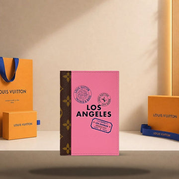 Louis Vuitton Passport Cover Los Angeles / Pink M29101 158173686 [P]
