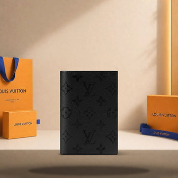 LOUIS VUITTON Reise-Passhülle Schwarz M26774 158173749 [P]