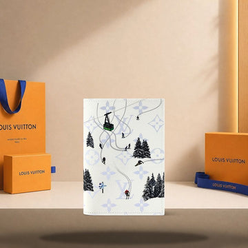 Louis Vuitton Passport Cover Ski White M27064 158173769 [P]