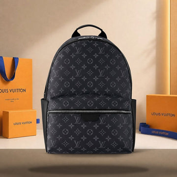 Louis Vuitton Discovery Backpack MM Monogram Eclipse Coated Canvas M22545 158173979 [P]