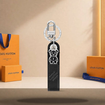 LOUIS VUITTON Schlüsselanhänger & Taschenanhänger mit LV Bär Dragonne M04068 158174391 [P]