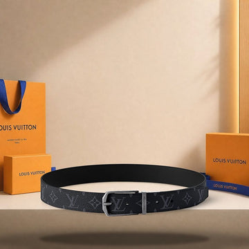 Louis Vuitton 35mm Reversible Belt Black M4112 158174453 [P]