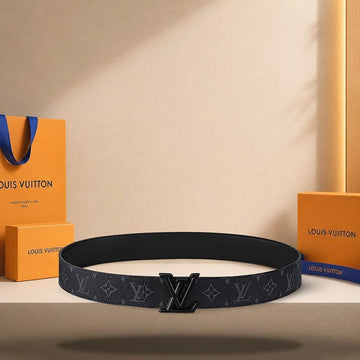 Louis Vuitton Reversible Belt LV Dimension 40mm Eclipse M8962 158174638 [P]
