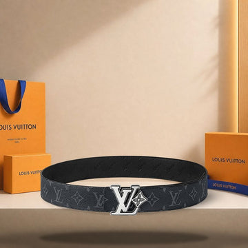 Louis Vuitton Reversible Belt LV Flower 40mm Eclipse M4110 158174667 [P]