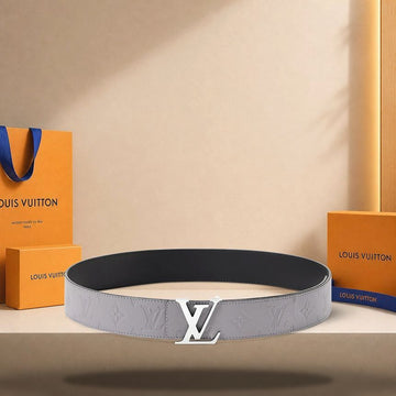 LOUIS VUITTON リバーサブルベルト 40mm グレー / ブラック M4505 158174735 [P]