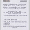 Burberry Small Check Leather Drawstring Bucket Bag 158174844 [P]