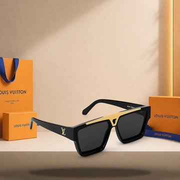 LOUIS VUITTON 1.1 Evidenz Sonnenbrille schwarze Farbe Acetatrahmen Z1502E 158177177 [P]