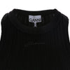 Ganni Light Viscose Rib Top Black 99052556 [P]