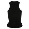 Ganni Light Viscose Rib Top Black 99052556 [P]