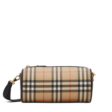 BURBERRY ヴィンテージチェックバレルバッグ 8058018 55826459 [P]
