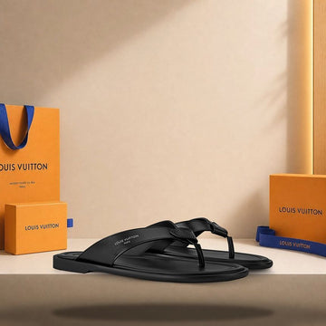 Louis Vuitton Sunset Thong Sandals Black 158370133 [P]