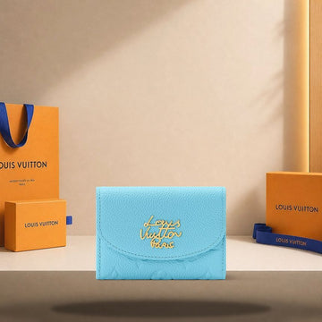 Louis Vuitton Rosalie Coin Purse Grape Blue M27480 158180116 [P]