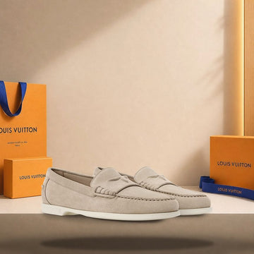 Louis Vuitton Croisette Loafer Gray 158370535 [P]