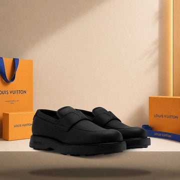 Louis Vuitton Bastille Loafer Black 158370538 [P]