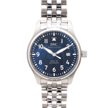 IWC Pilot Watch Mark XX Mark 20 Blue Dial 40MM Automatic Steel Men's Watch 71123968 158182931 [P]