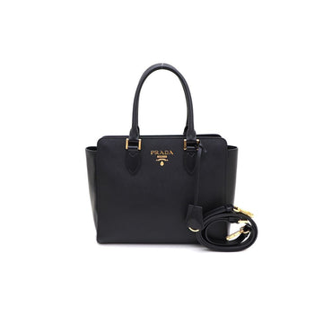 Prada Saffiano Gold Logo Top Handle Tote Bag and Shoulder Bag 1BA113 kk51635298 158183209 [P]