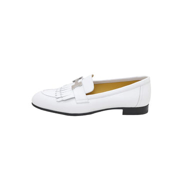 HERMES Damen Royal Loafer mit H-Logo in Silber 30704750 158183511 [P]