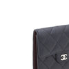 CHANEL Caviar Classic Small Flap Silver CC Women's Wallet AP0231 158183827 [P]