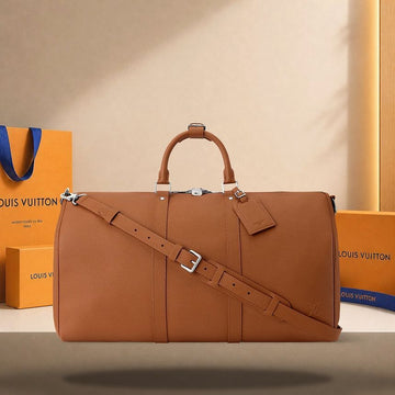 Louis Vuitton Keepall Bandouliere 50 Tan M26065 158185484 [P]