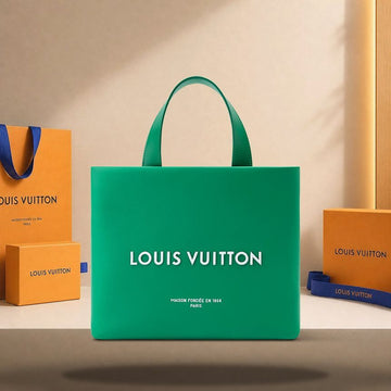 Louis Vuitton Mini Shopper Tote Green Grass M29280 158188029 [P]