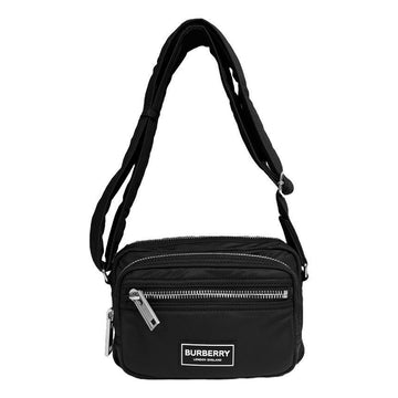 BURBERRY ナイロンロゴカメラバッグ クロスバッグ ブラック 80905701 145932457 [P]