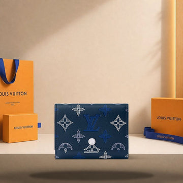 Louis Vuitton Victor Wallet Navy Blue M29130 158188875 [P]