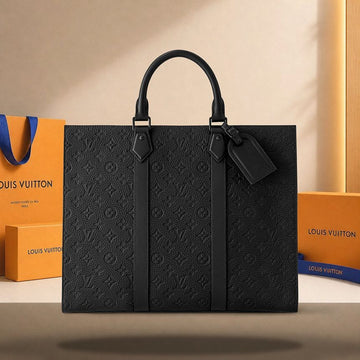Louis Vuitton Sac Plat 24H Black M24786 158190761 [P]