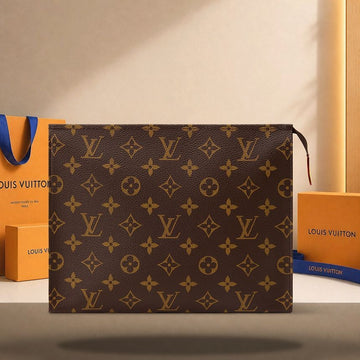 LOUIS VUITTON ポシュ・トワレット 26 モノグラム コーティング キャンバス M28264 158191148 [P]