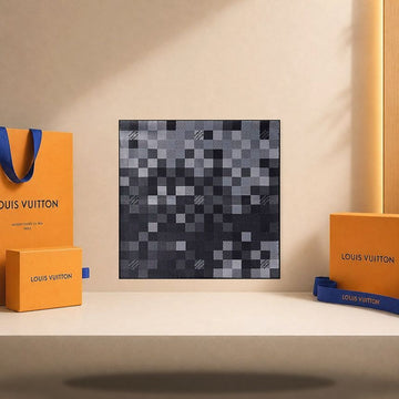 LOUIS VUITTON Damier Taschentuch Schwarz M96192 158191178 [P]