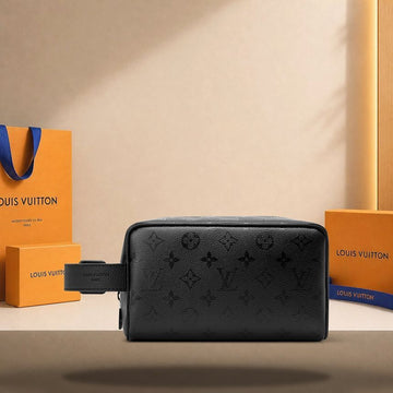 LOUIS VUITTON Schließfach-Rucksack-Set Monogram Mitternacht beschichtete Canvas M26810 158191245 [P]