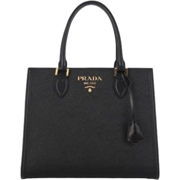 Prada Saffiano Square Tote Bag 158191300 [P]