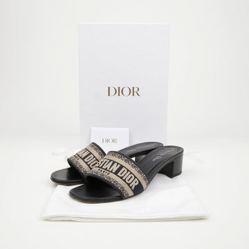 Dior Dway Heel Slide Deep Blue 158090634 [P]