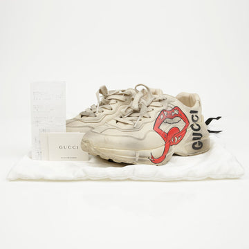 GUCCI Damen Lition Dirty Lip Print Sneakers 158092887 [P]