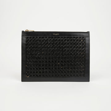 SAINT LAURENT Wicker Clutch 635099 158093162 [P]