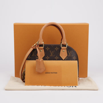 LOUIS VUITTON アルマ BB モノグラム キャンバス トート ショルダーバッグ 157896165 [P]