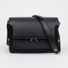 MARNI Medium Kalbsleder Trunk Tasche Schwarz 157897158 [P]