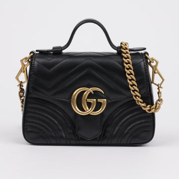 GUCCI Mini Top Handle Bag Schwarz 157912524 [P]