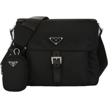 PRADA 1BD994 RV44 F0002 Dreieckslogo Nylon Schultertasche 158197802 [P]